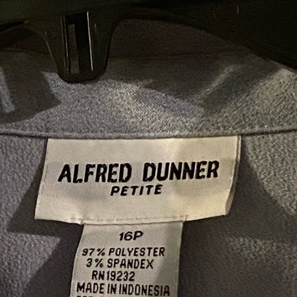 Alfred Dunner Sz 16P Microsuede Top VGUC ๐๐ - Picture 5 of 10